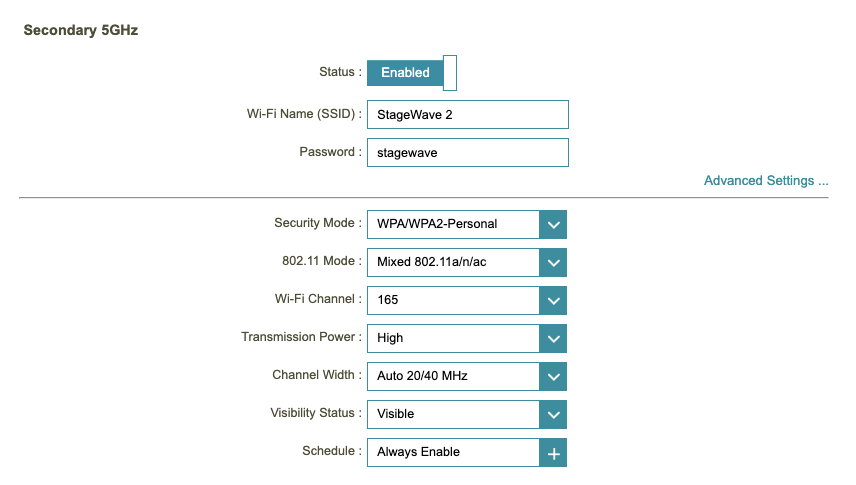 Image Secondary Network